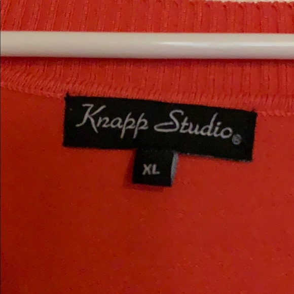 Barely Worn Peach Button Detail Cardigan - Picture 4 of 6